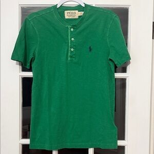 Polo by Ralph Lauren Classic Green Henley shirt